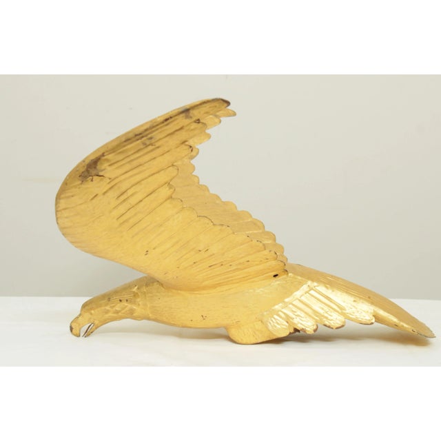 Early 20th Century Cast Metal Eagle For Sale - Image 4 of 13