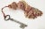 Silver European 4” Antique Key With Tassel Color Choice For Sale - Image 8 of 8