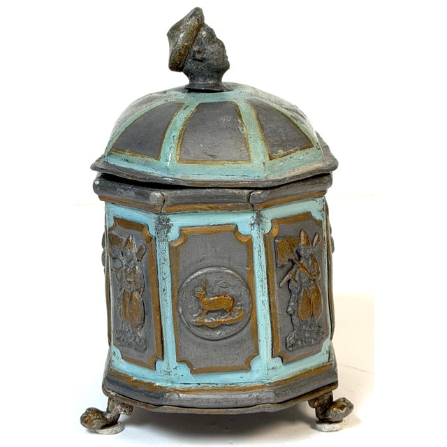 Regency “Brighton Pavilion” Tea Caddy or Tobacco Box England, circa 1820–1830 For Sale - Image 12 of 18