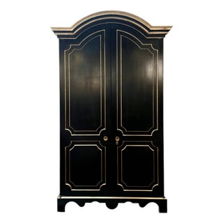 Dennis & Leen Fontenay 22k Gold Leaf Cabinet, Attributed For Sale