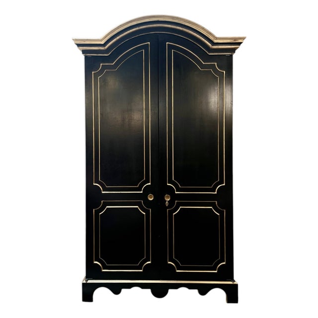 Dennis & Leen Fontenay 22k Gold Leaf Cabinet, Attributed For Sale