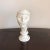 Modern Vintage Plaster Bust of a Young Woman For Sale - Image 3 of 11