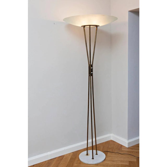 Italian Model 4075 Floor Lamp by Gaetano Sciolari for Stilnovo, 1950s For Sale - Image 9 of 9