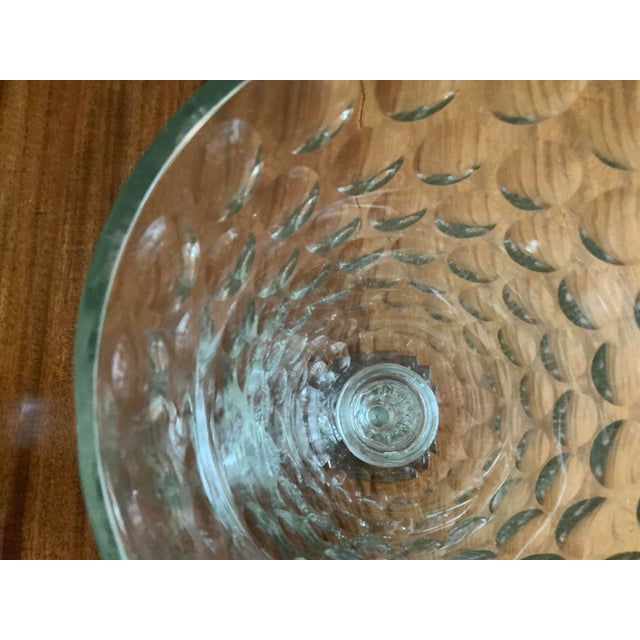 2000s Cut Glass Hurricane Candle Holders a Pair Chairish