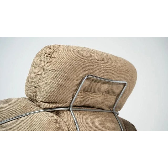 Set of Mid-Century Modern Okay Armchairs attributed to Adriano Piazzesi, 1960s For Sale - Image 4 of 8