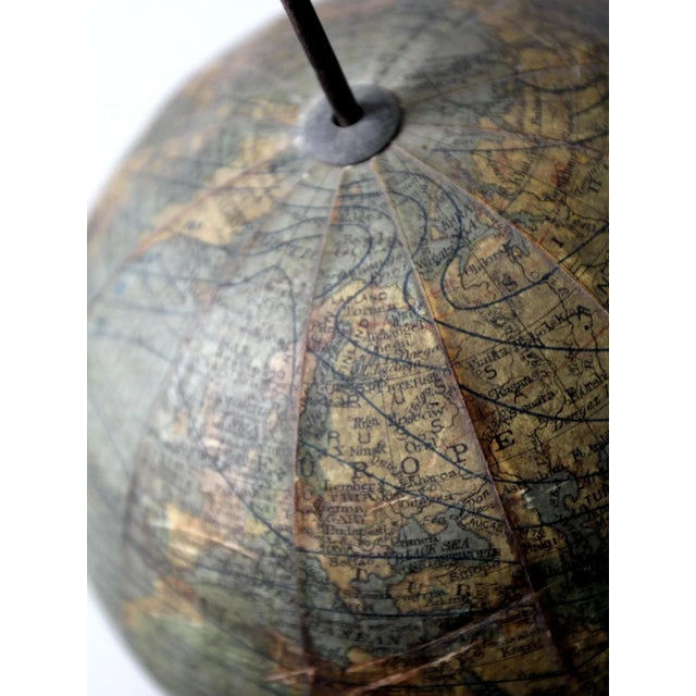 C F Weber 6 Inch Globe 1906 For Sale - Image 12 of 12