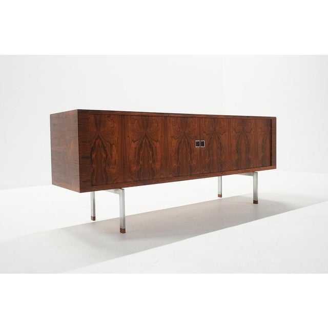 Vintage Ry-25 President Sideboard by Hans J. Wegner for Ry Mobler, 1960s For Sale - Image 3 of 13