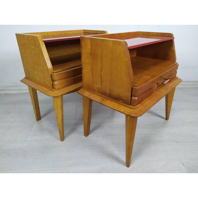 Vintage Chevets, 1950s, Set of 2 For Sale - Image 3 of 16