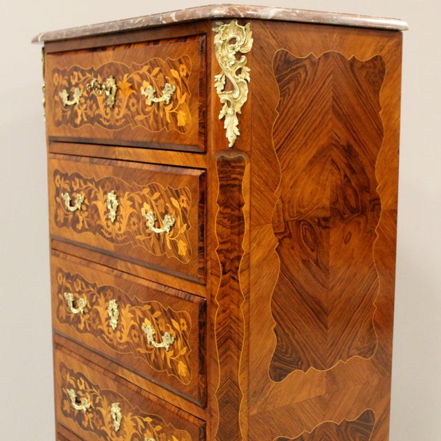 Antique Napoleon III Weekly Chest of Drawers For Sale - Image 11 of 14