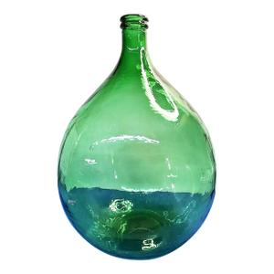 Large Antique Demijohn Carboy Hand Blown Bottle