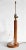 Mid-Century Modern Wood & Acrylic Shelf Table Lamp For Sale In San Francisco - Image 6 of 11