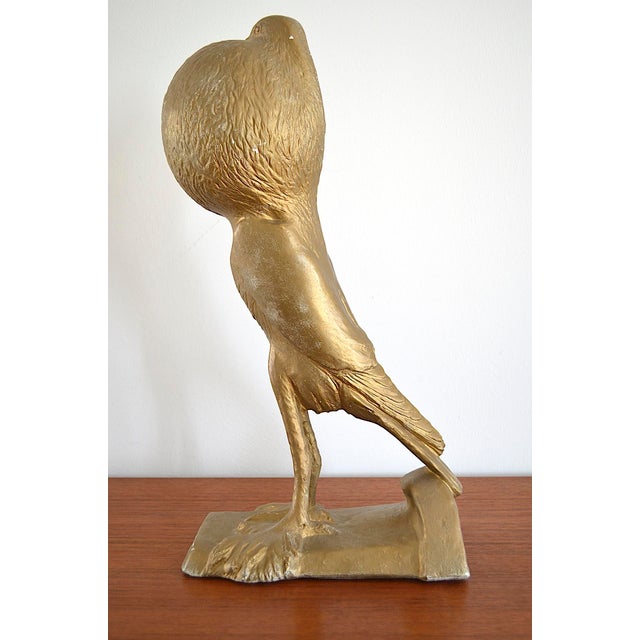 Dove Sculpture by F. Kolär, 1950s For Sale - Image 11 of 14