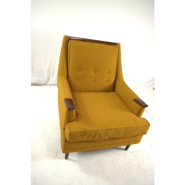 Mid-Century Modern 1960s Kroehler Mid Century Low Back Arm Chair For Sale - Image 3 of 15