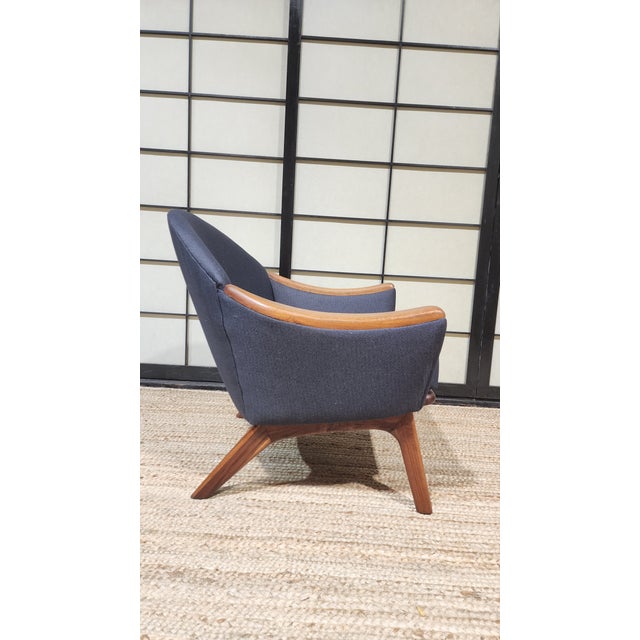 Adrian Pearsall Vintage Lounge Chair by Adrian Pearsall, Model 1806-C For Sale - Image 4 of 8