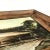 1951 MCM Oak Frame Oil Painting For Sale - Image 9 of 13