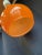 Vintage Orange Opaline Pendant Light, 1970s For Sale - Image 6 of 8