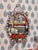 1990s Oval Mother of Pearl Inlaid Ornate Mirror For Sale - Image 5 of 8