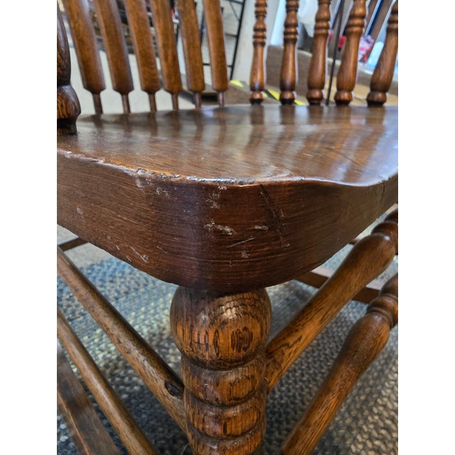 Early Pressed Back Rocker For Sale - Image 11 of 11