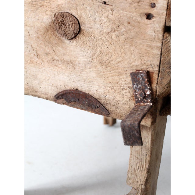 Antique Primitive Farm Bin For Sale - Image 11 of 18