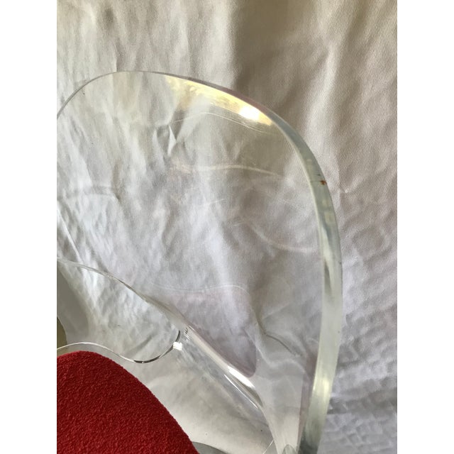 1970s Mid-Century Modern Lucite Chairs - a Pair For Sale - Image 5 of 13