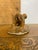 Vintage Ceramic Folk Art Elephant Sculpture For Sale - Image 4 of 5