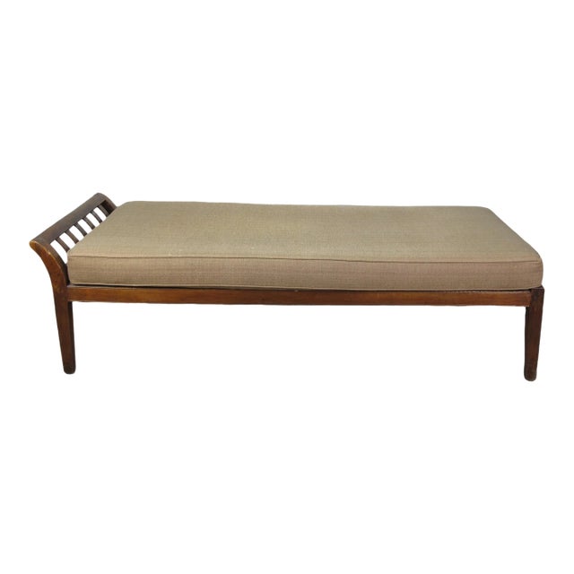 Antique Upholstered Dutch Colonia Daybed For Sale