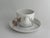 Rosenthal Form Asimmetria Goldraster Espresso Cup and Saucer by Bjørn Wiinblad for Rosenthal Studio Linie Germany, 1988, Set of 6 For Sale - Image 4 of 7