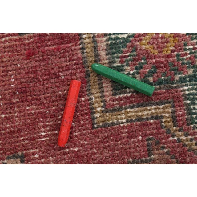 Vintage Natural Faded Rug For Sale - Image 15 of 18