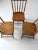 Antique Pressed Back Dining Chairs Set of 3 For Sale - Image 10 of 13