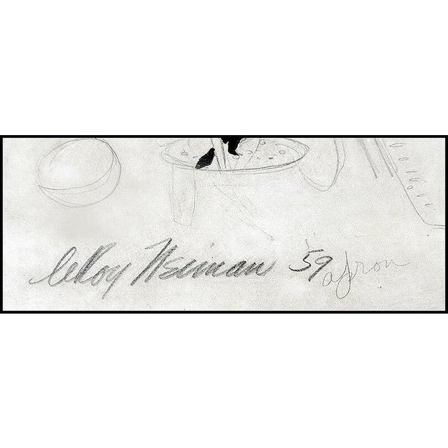 Abstract Expressionism 1950s Kitchen Looks Good, LeRoy Neiman For Sale - Image 3 of 4