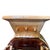 Burgundy Mid 20th Century Large Lucky Chinoiserie Elephant Plant Stand in Oxblood and Polychrome Glaze For Sale - Image 8 of 9