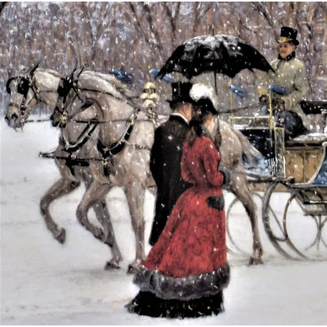 Alan Maley, Winter Impressions, 1989 For Sale - Image 4 of 8
