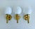 Vintage Danish Glass Sconces by Abo Reinders, Set of 3 For Sale - Image 12 of 12