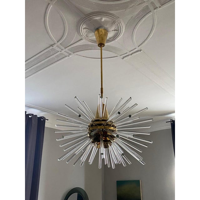 Metal Miracle Chandelier from Bakalowits & Söhne, 1970s For Sale - Image 7 of 15