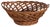 Small Vintage Wicker Basket, 1920 For Sale