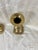 Brass Pair of Vintage Solid Brass Candlesticks – Georgian Colonial Style With Octagonal Bases For Sale - Image 8 of 10