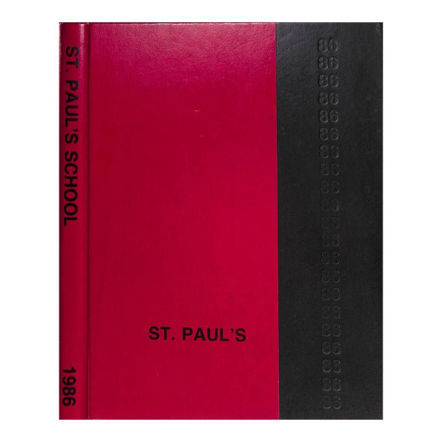 St Paul's School Concord, Nh 1986 Yearbook For Sale