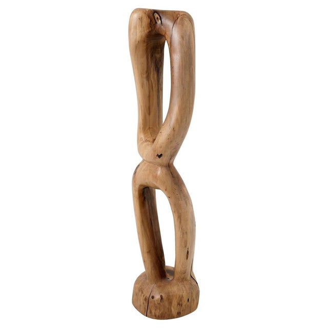 Abstract Wooden Sculpture by Logniture For Sale - Image 13 of 13
