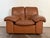 Vintage 1970’s Italian Leather Lounge Chair For Sale - Image 9 of 13