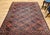 Tribal Vintage Turkmen Ersari in Allover Geometric Pattern in Red, Blue, Navy For Sale - Image 3 of 16