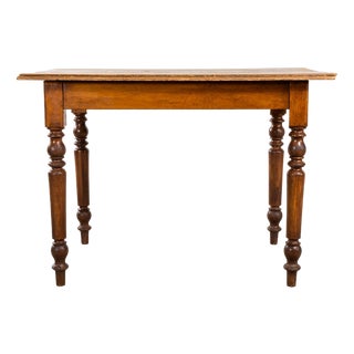 Vintage French Fruitwood Dining Table, 1940s For Sale