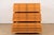 Mid 20th Century Mid-Century Modern Oak 15-Drawer Architect's Blueprint Flat File Cabinet For Sale - Image 5 of 13