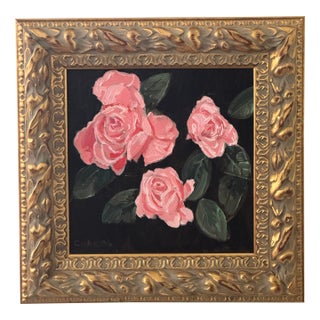 Three Little Maids, Original Painting by George T. Chakos, Framed For Sale