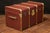 Red Arched Mail Trunk For Sale - Image 6 of 8