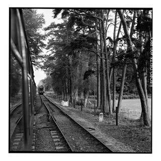 8 X 12 In, Train Approaching, North Norfolk Railway - Signed Giclee Print - Edition of 50 For Sale