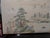 Wood Rare Vintage Japanese Two Panel Landscape Folding Screen For Sale - Image 7 of 8