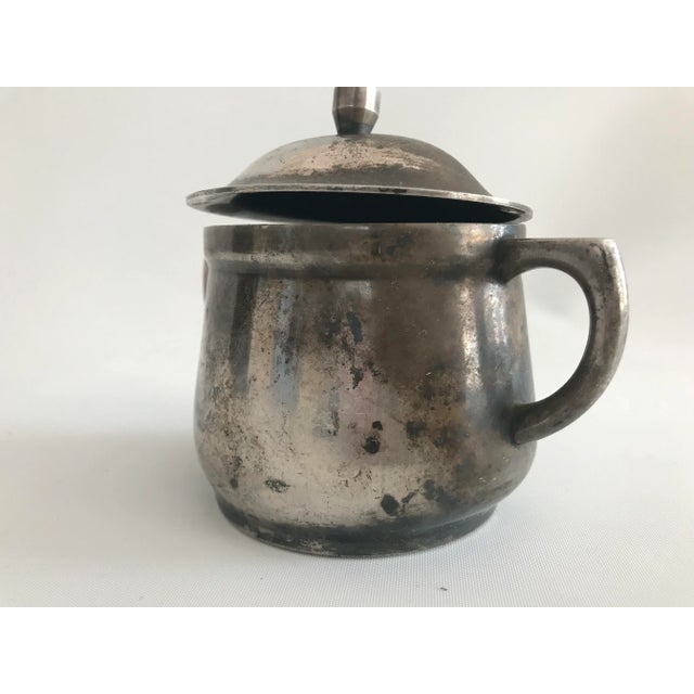 Antique Copper Sugar Bowl For Sale - Image 10 of 11