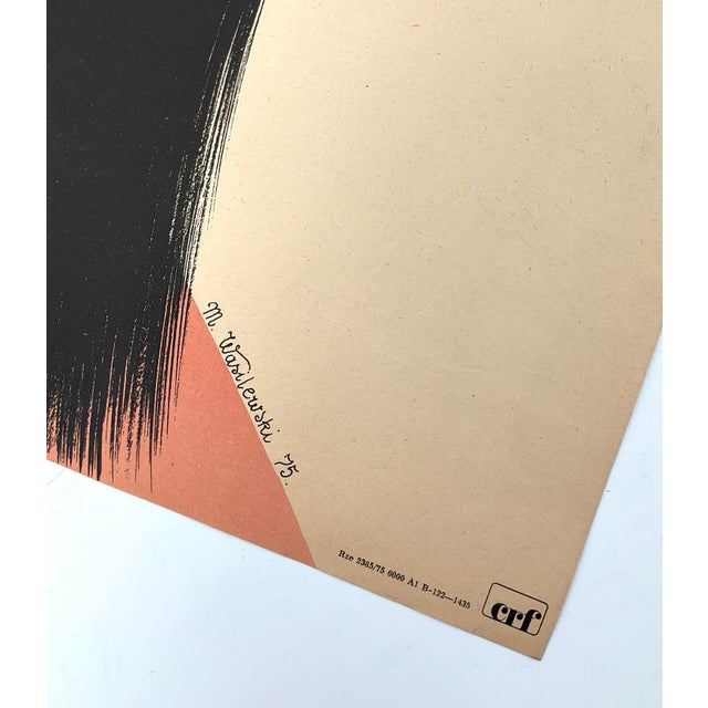 1970s De Buna Voie Si Nesilit De Nimeni Film Poster by Mieczysław Wasilewski, Poland, 1975 For Sale - Image 5 of 8