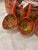 1990s Vintage Russian Khokhloma Hand-Painted Wooden Duck Punch Bowl With 8 Spoons. For Sale - Image 5 of 7