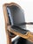 Vintage Italian Chateau d'Ax Leather Armchairs With Brass Nailhead Details, Pair For Sale - Image 11 of 12